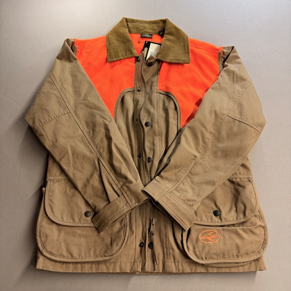 RedHead Upland Field Coat Men's Small Brown Blaze Orange Bird Hunting NWT